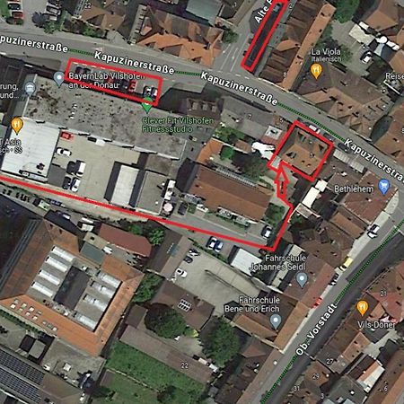 Vogelnest Vilshofen W-Lan Kueche 24H Checkin Apartment Vilshofen an der Donau Bagian luar foto
